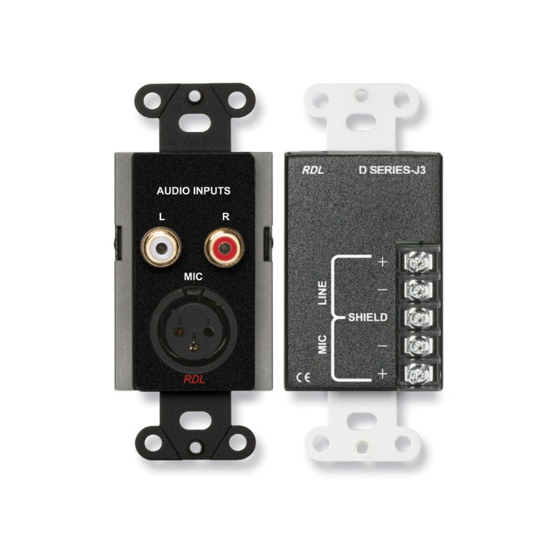 RDL DB-J3 Mic/Line Input Assembly