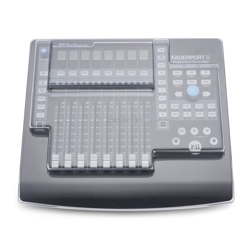 Deck Saver DS-PC-FADERPORT8 DJ Mixer Dust Cover