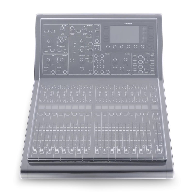Deck Saver DS-PC-M32R DJ Mixer Dust Cover