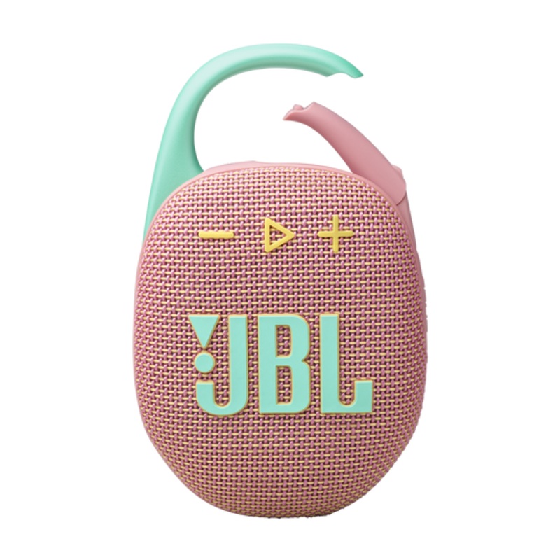 JBL CLIP 5 Ultra-Portable Bluetooth Speaker (Pink)