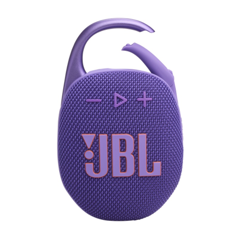 JBL CLIP 5 Ultra-Portable Bluetooth Speaker (Purple)