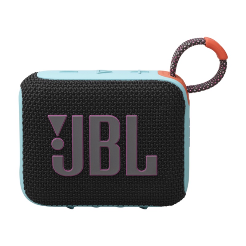 JBL GO 4 Ultra-Portable Bluetooth Speaker (Black/Orange)