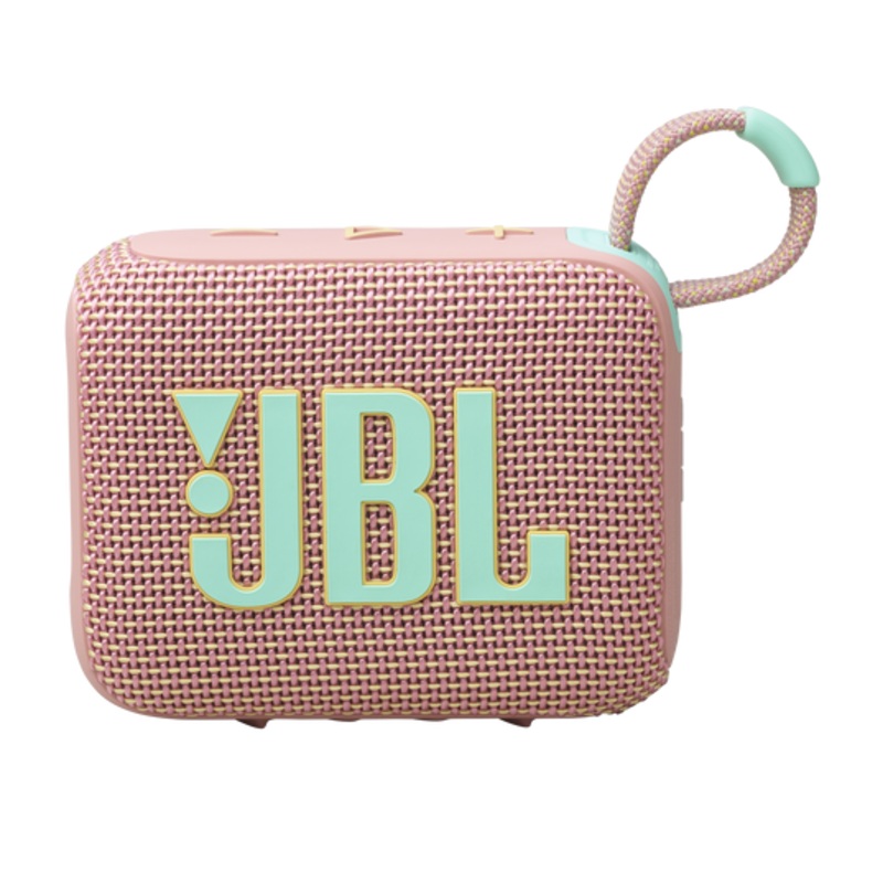 JBL GO 4 Ultra-Portable Bluetooth Speaker (Pink)