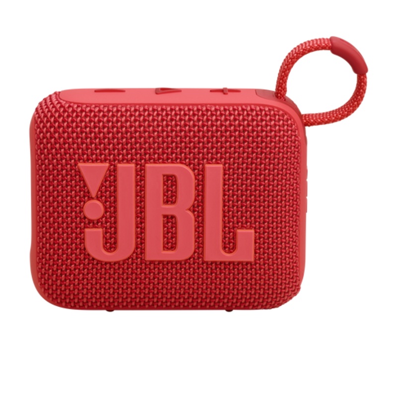 JBL GO 4 Ultra-Portable Bluetooth Speaker (Red)