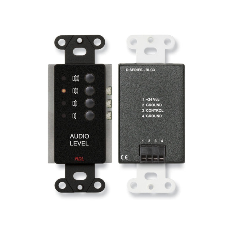 RDL DB-RLC3 Remote Level Control Wall Plate
