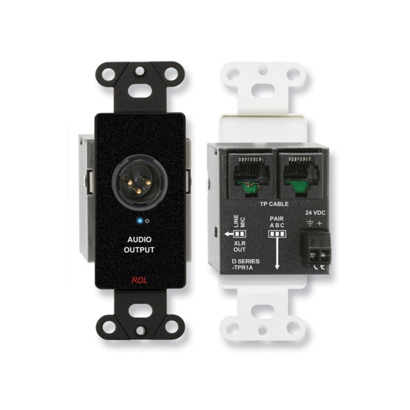 RDL DB-TPR1A Active Single Pair RJ45 Receiver Module