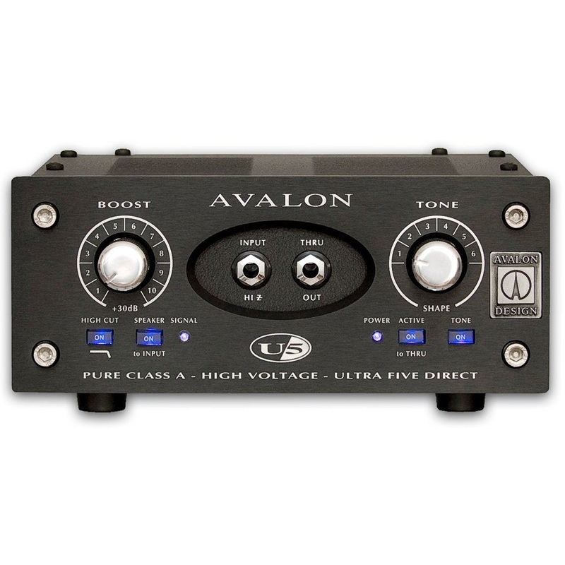 Avalon U5 Microphone Preamplifier (Black)