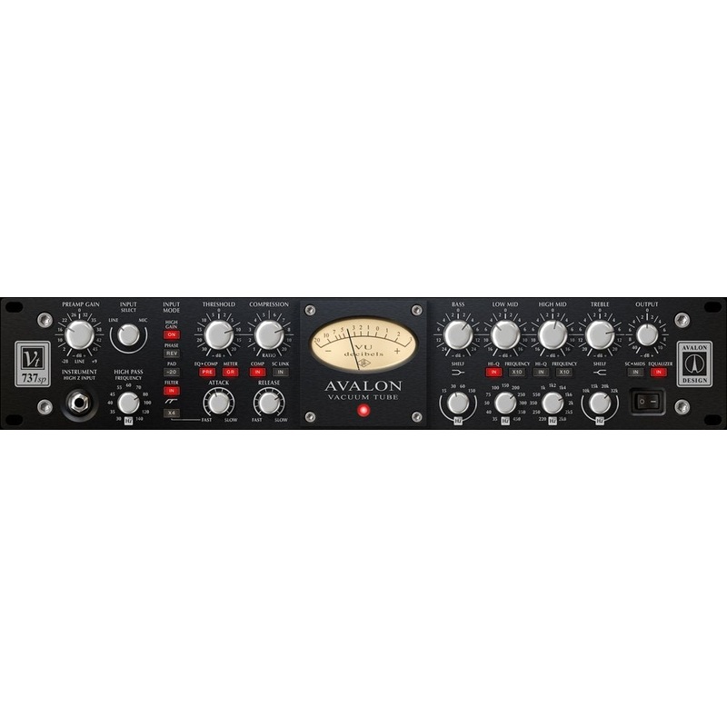 Avalon VT-737SP Microphone Preamplifier (Black)
