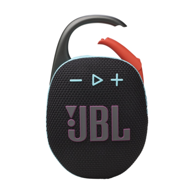 JBL CLIP 5 Ultra-Portable Bluetooth Speaker (Black/Orange)