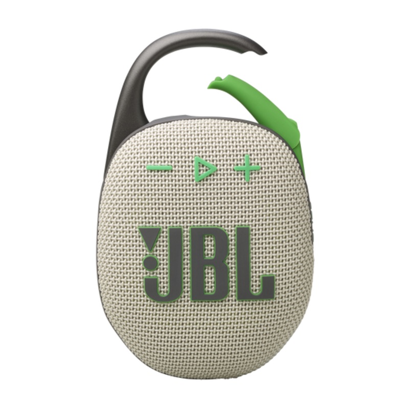 JBL CLIP 5 Ultra-Portable Bluetooth Speaker (Sand)
