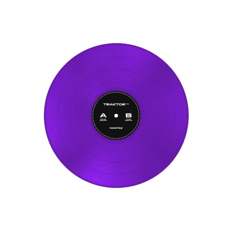Native Instrument TRAKTOR Control Vinyl (Purple)