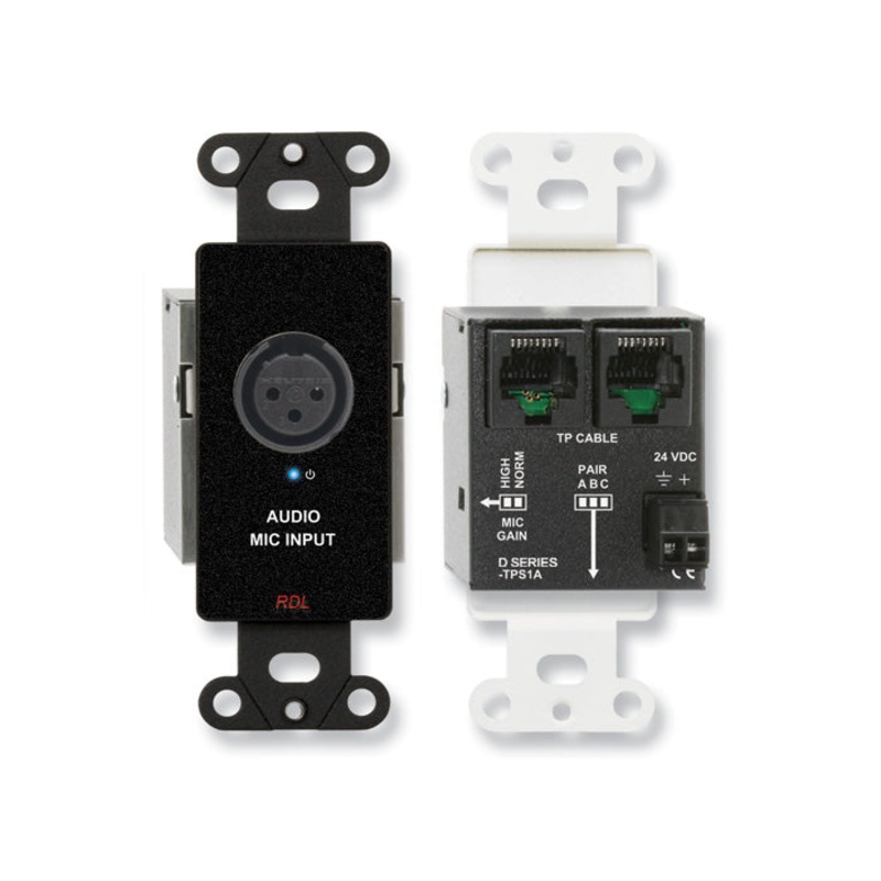 RDL DB-TPS1A XLR Microphone Input with Phantom