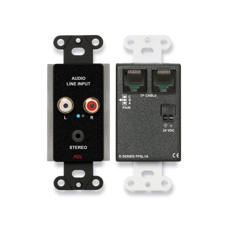 RDL DB-TPSL1A Mini Jack and Stereo RCA Input