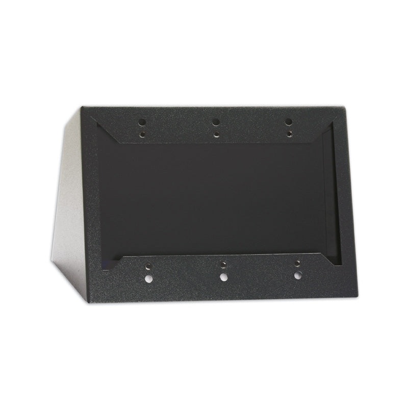 RDL DC-3B Wall Mounted Chassis for 3 Remote Control Wall Plates (Black)