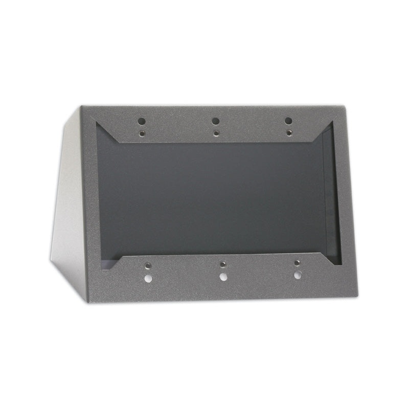RDL DC-3G Wall Mount Chassis for 3 Remote Control Wall Plate (Gray)