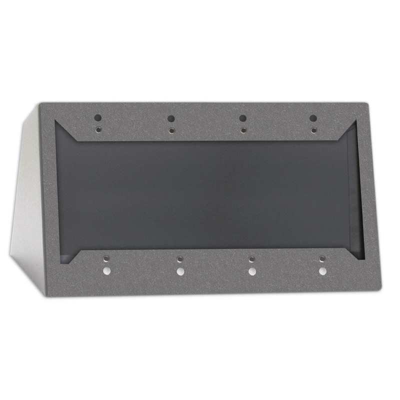 RDL DC-4G Wall Mounted Chassis for 4 Remote Control Wall Plates (Gray)