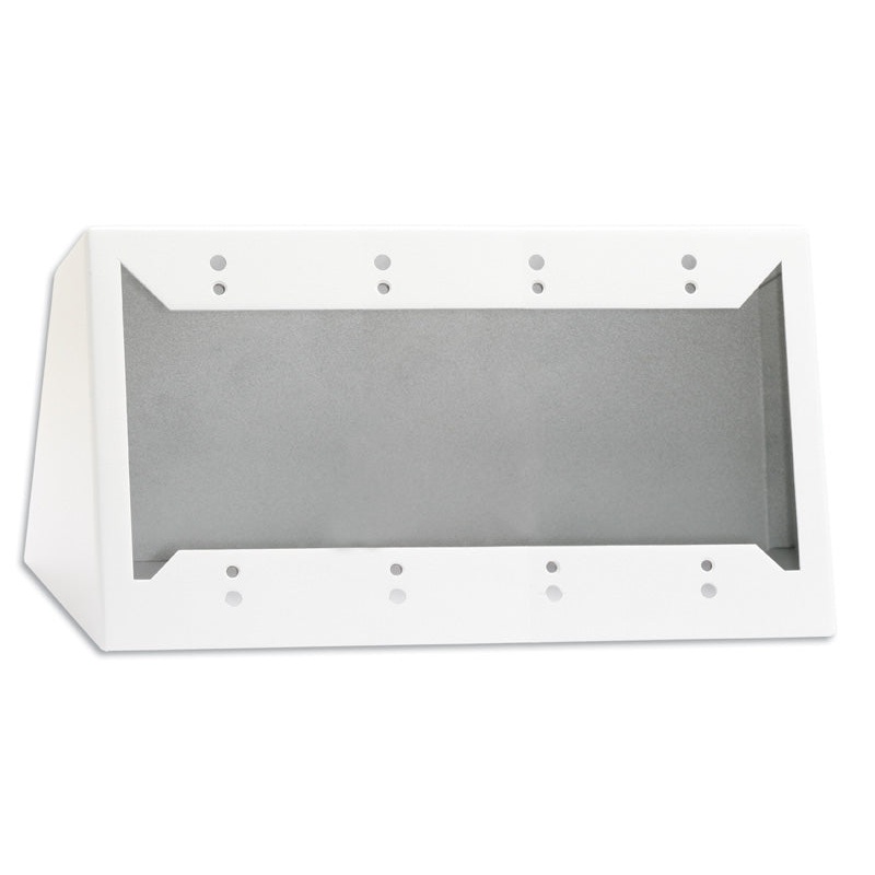RDL DC-4W Wall Mounted Chassis for 4 Remote Control Wall Plate (White)