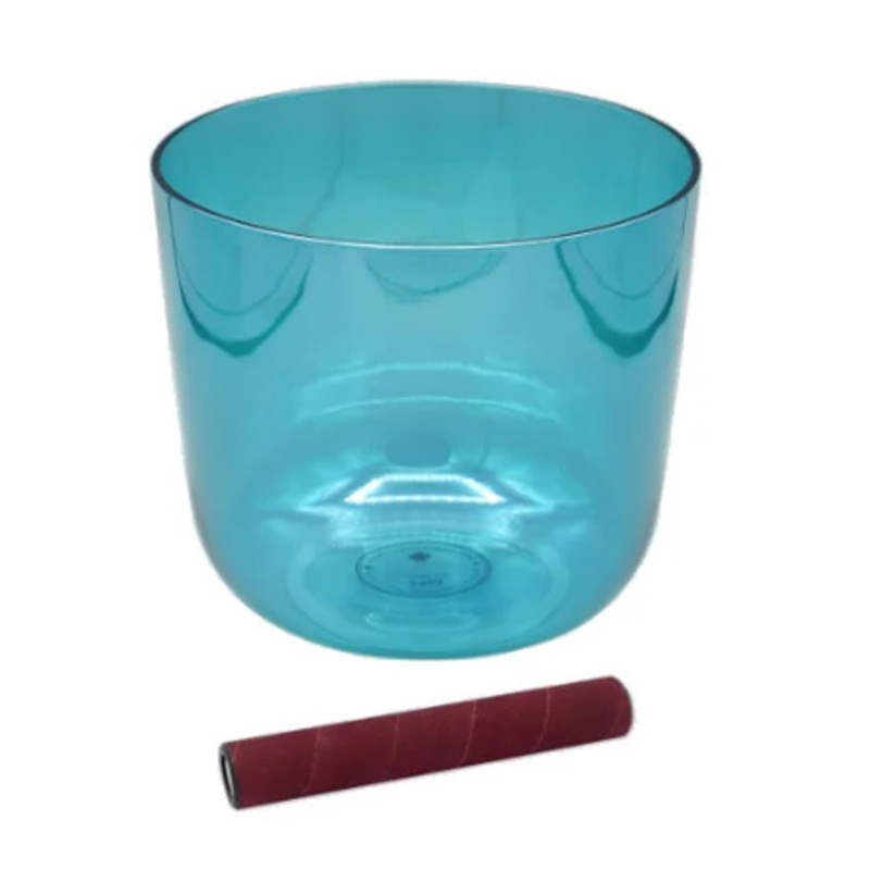 Sela INFINITY Crystal Singing Bowl (Cyan) – 5.75′
