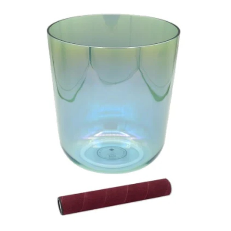 Sela INFINITY Crystal Singing Bowl (Turquoise) – 6″