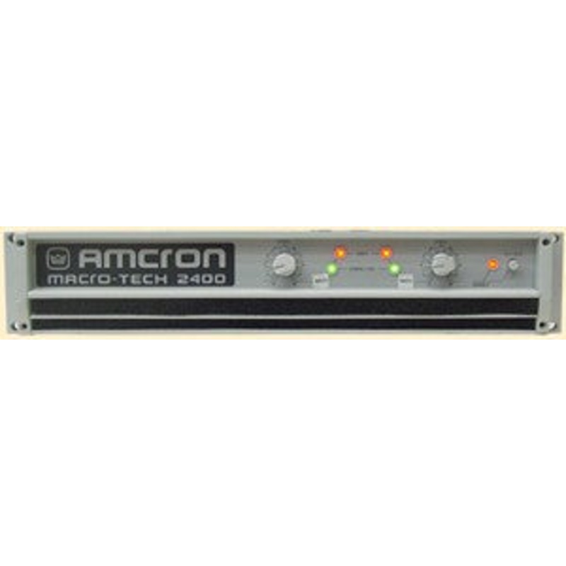 Crown AMCRON MACRO-TECH 2400 Professional Audio Amplifier