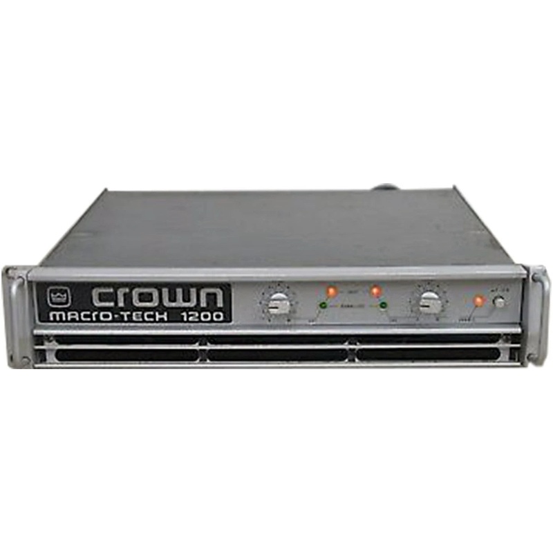 Crown AMCRON MICRO-TECH 1200 Stereo Power Amplifier (USED #4)