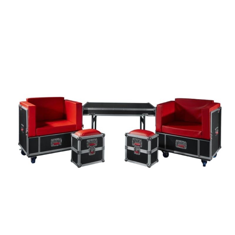Gator GTOUR-LOUNGE Road Case Furniture Set