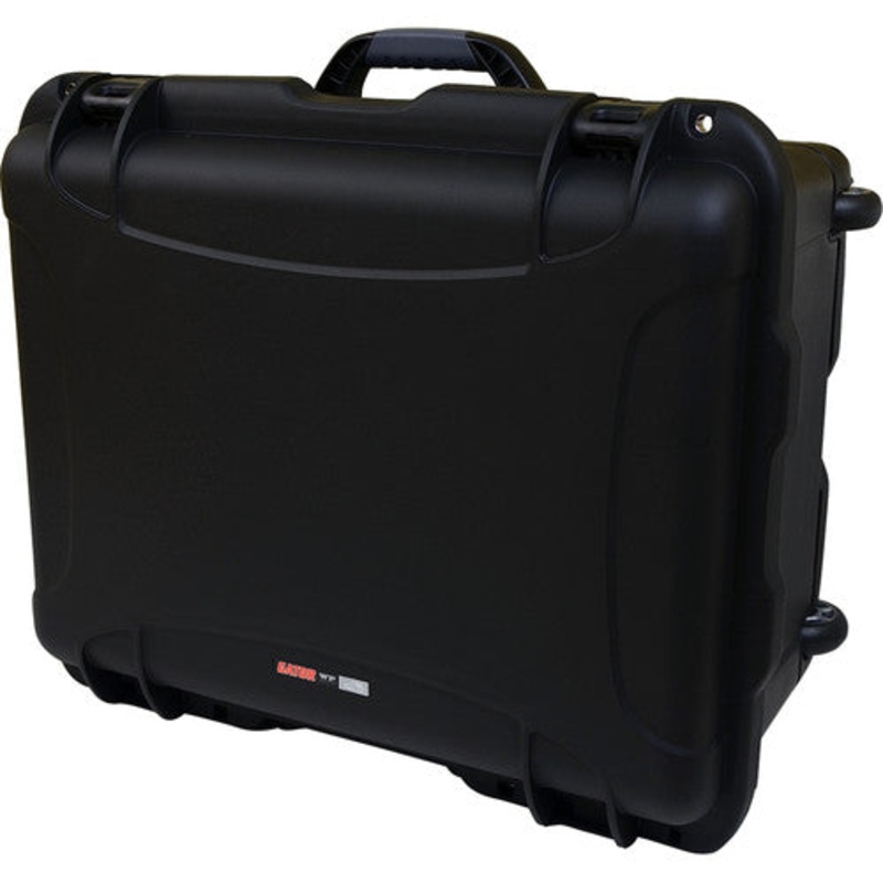 Gator GU-2015-10-WPDF Waterproof Injection-Molded Equipment Case w/ Diced Foam & Wheels – 20.5 x 15.3 x 10.1″