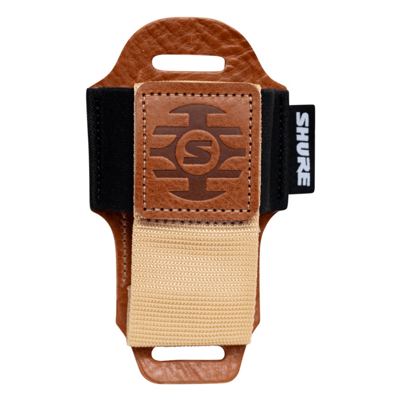 Gator SH-BODYPACK-PTN-L  Wireless Bodypack Transmitter Pouch (Tan)