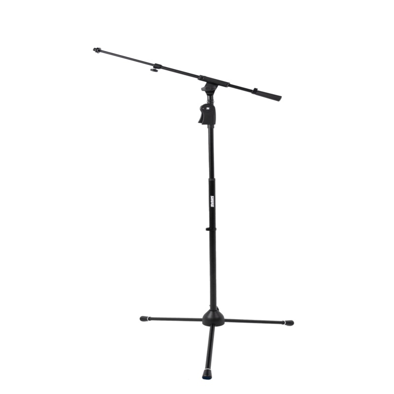 Gator SH-TRIPODSTANDTBMDX Deluxe Tripod Mic Stand With Telescoping Boom