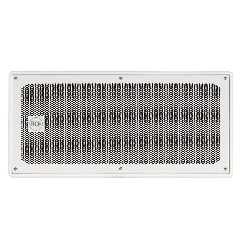 RCF P 4228 Weatherproof Two-Way Speaker (White) – 2×8″
