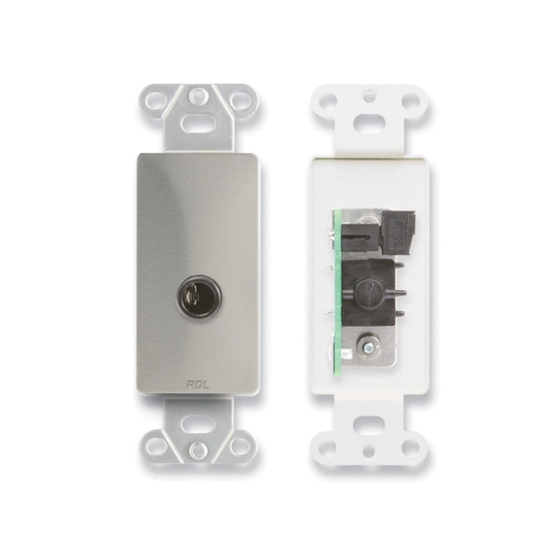RDL DS-1/4F Headphone Jack Wall Plate – 1/4