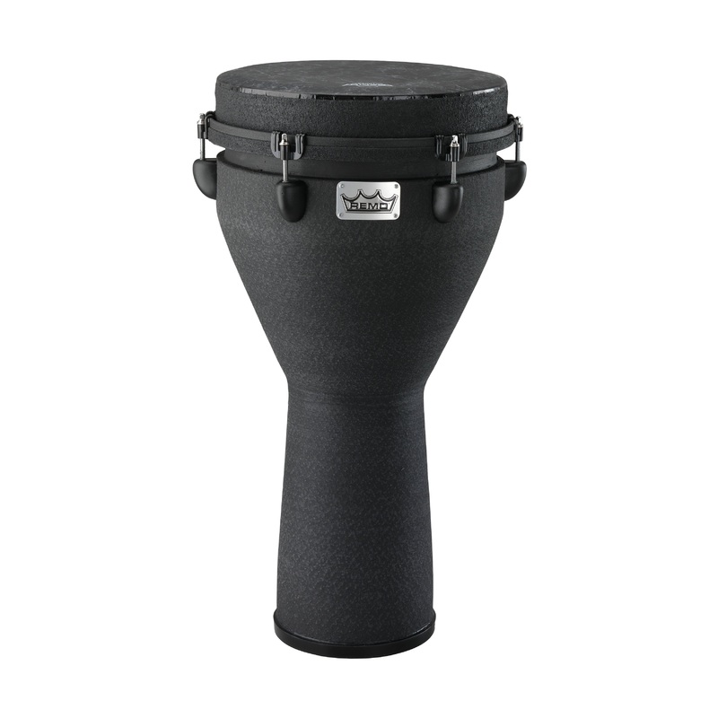 Remo DJ-0012-BE Mondo Djembe Drum (Black Earth) – 12″