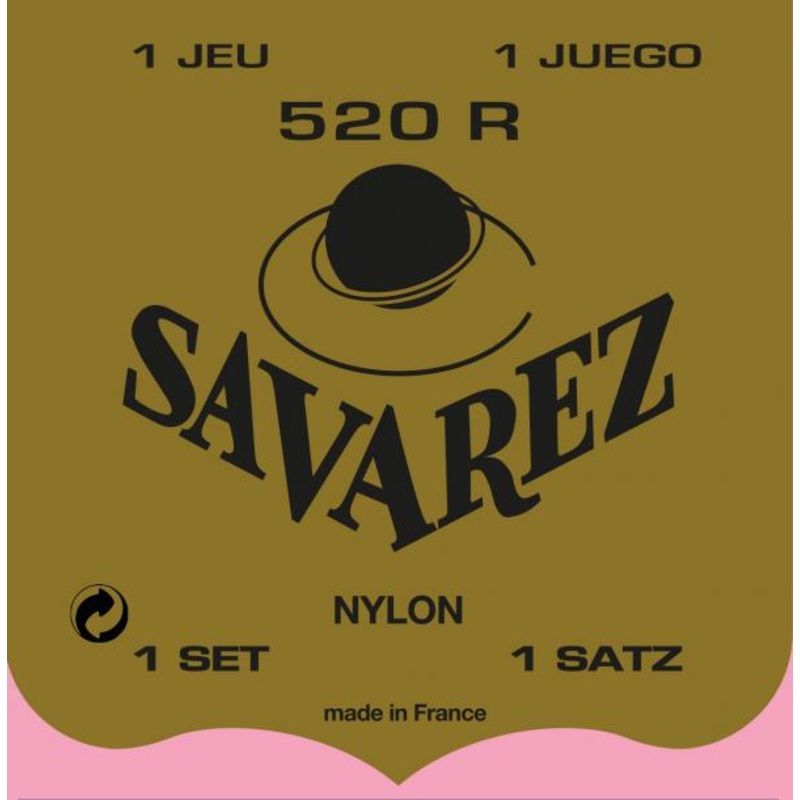 Savarez 520R Normal Tension Classical Guitar Set