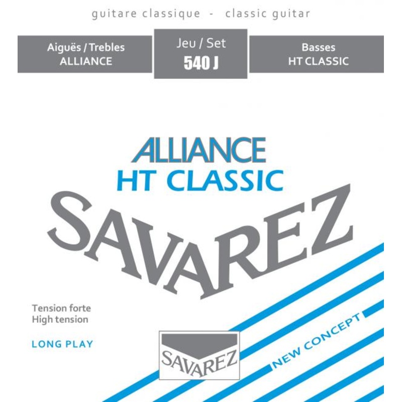 Savarez 540J Alliance HT Classic Guitar Strings – High Tension