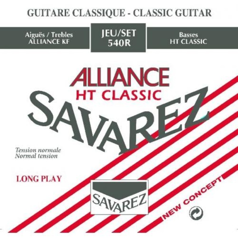 Savarez 540R Alliance HT Classic Guitar Strings – Normal Tension