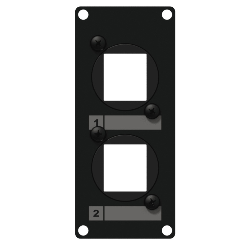 Caymon CASY107/B Blank Wall Plate