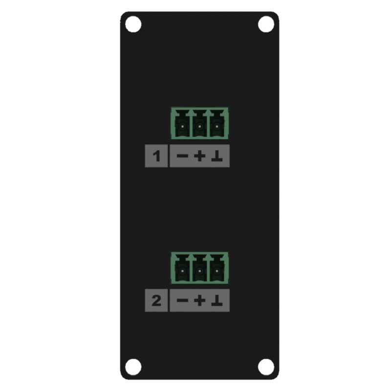 Caymon CASY138/B 2×3 Pin Terminal Block to 3 Pin Terminal Block Input Plate
