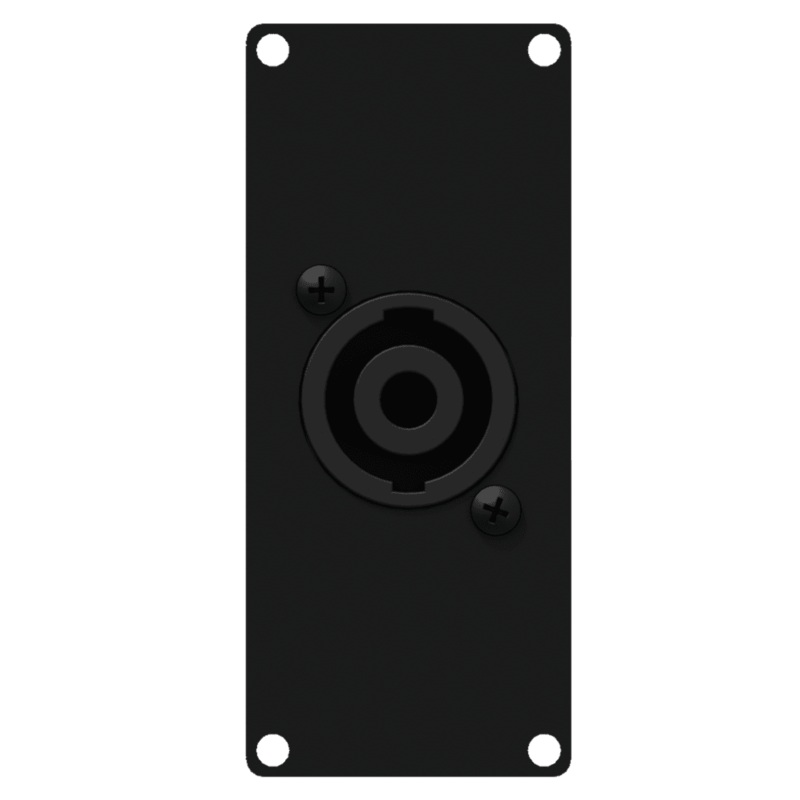 Caymon CASY141/B Male SpeakON to 4 Pin Terminal Block Input Plate