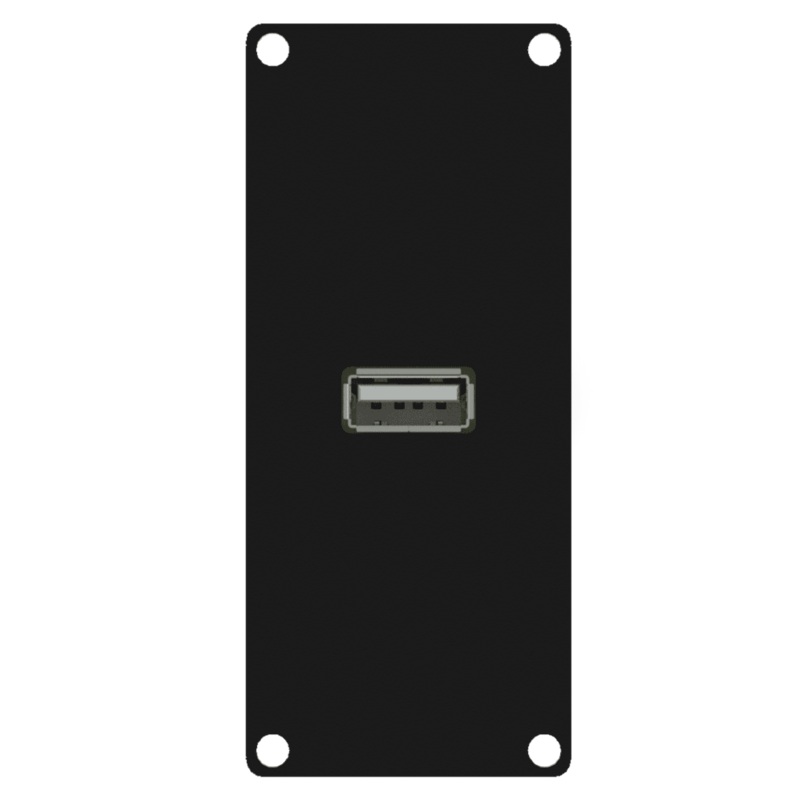 Caymon CASY162/B USB 2.0 to 4 Pin Terminal Block Input Plate