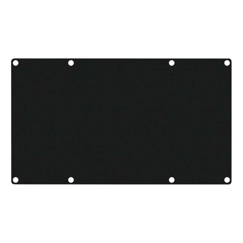 Caymon CASY401/B Covered Wall Plate