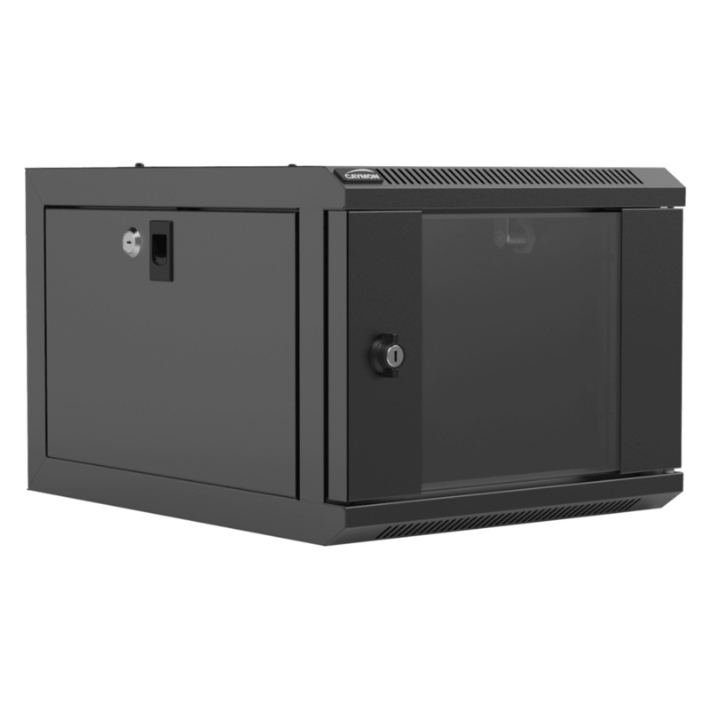 Caymon NPR404/B Wall Mount Rack (Black)