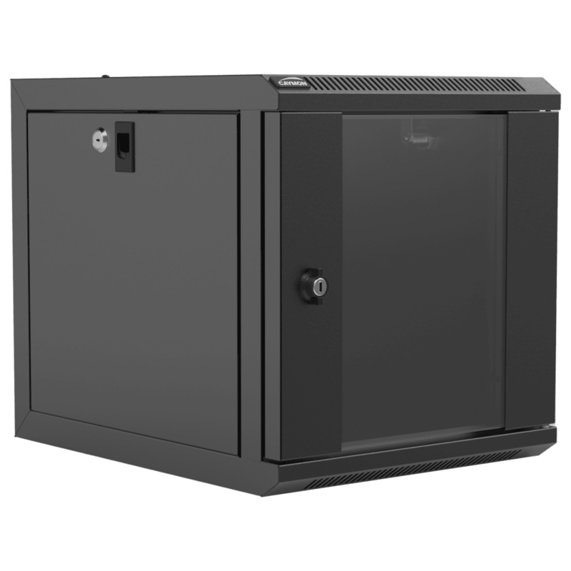 Caymon NPR406/B Wall Mount Rack (Black)