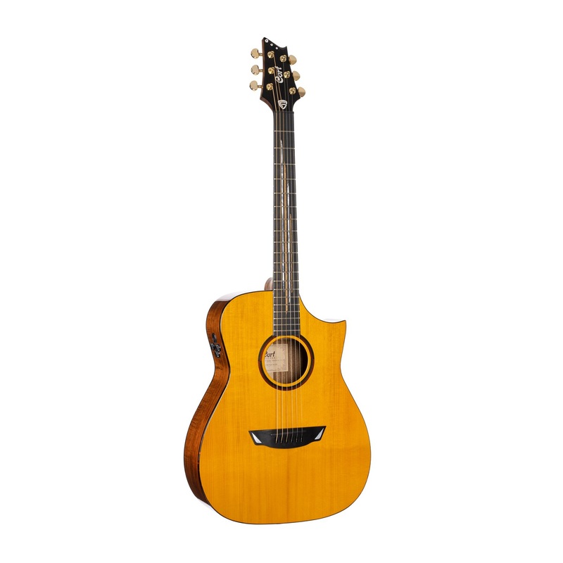 Cort LUXE-II-CASE-NAT LUXE II Acoustic Electric Guitar (Natural)