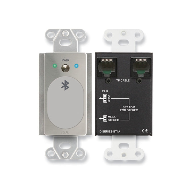 RDL DS-BT1A Bluetooth Audio Input Wall Plate