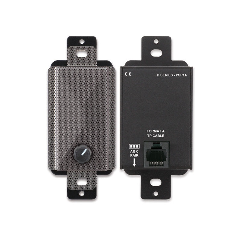 RDL DS-PSP1A Active Loudspeaker Wall Plate – Format A