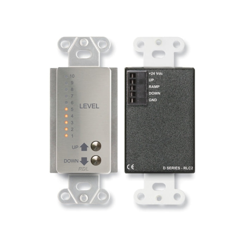 RDL DS-RLC2 Remote Level Control Wall Plate