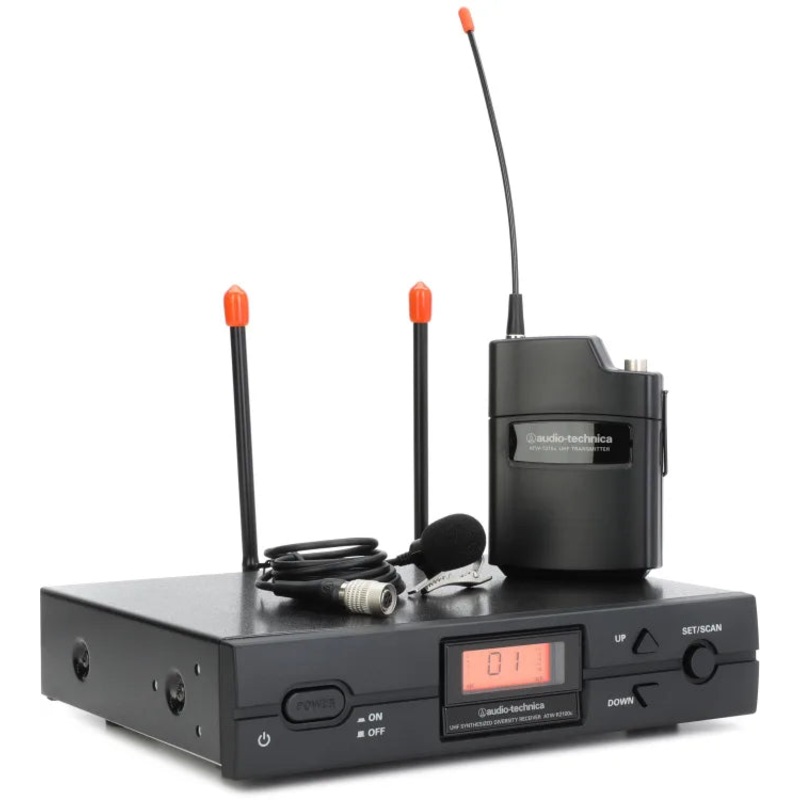 Audio-Technica ATW-2129CI Wireless Lavalier Microphone System – I Band