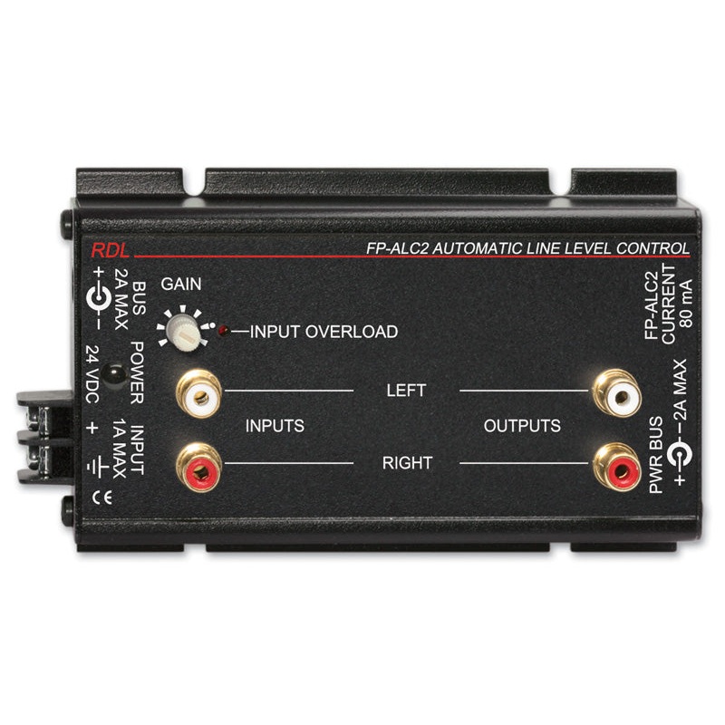 RDL FP-ALC2 Stereo Automatic Level Control with RCA Jacks