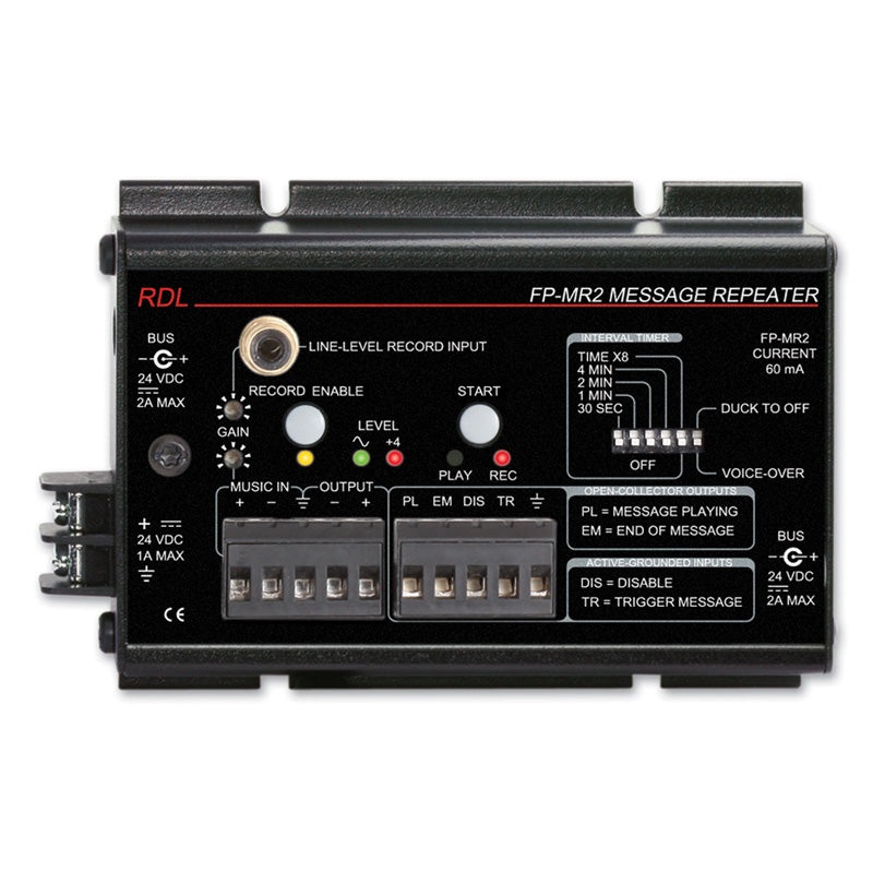 RDL FP-MR2 Message Repeater Box