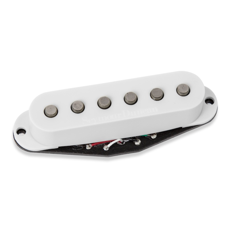 Seymour Duncan 11203-46-W Hot Chicken Strat Bridge Pickup (White Cover)